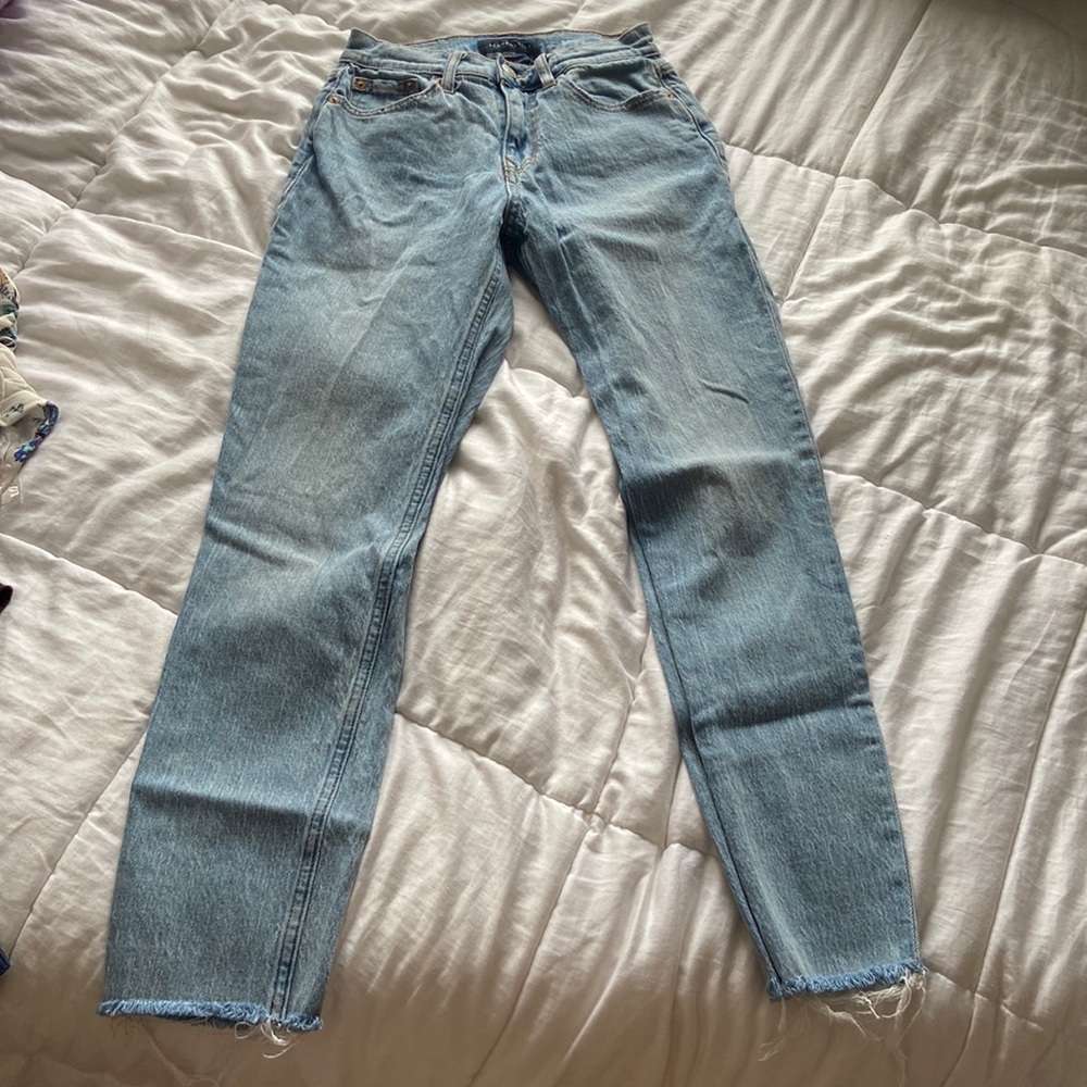 aeropostale mom jeans